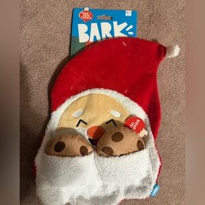 Christmas BARK Dog Toys NEW Lunar NEW Santa’s Cookies M/L Dog Toy